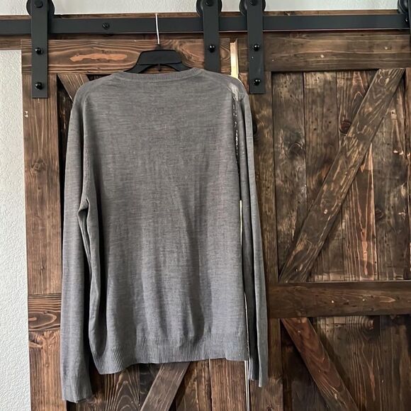 Apt. 9 Merino Wool-Blend V-neck Sweater Sz-XL - Picture 3 of 7